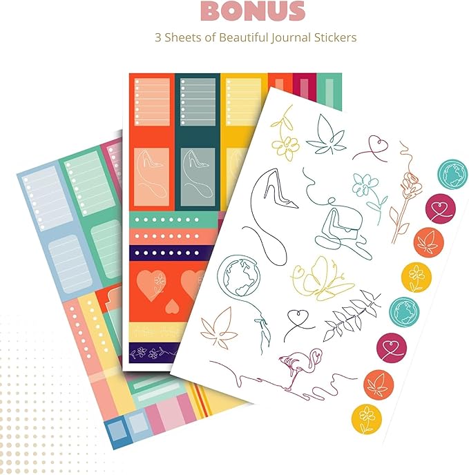 Bullet Dotted Journal – 140gsm Bleed Proof Thick White Paper – 200 Numbered Dot Grid Pages – 5.8 x 8.3 inch Dotted Notebook by Vivid Scribbles-DeskLoop Office