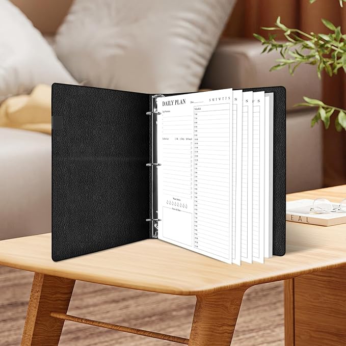 A4 Lined Refill Paper, 3-Hole Punched Ruled Filler Paper, 100Sheets / 200Pages - Image 7