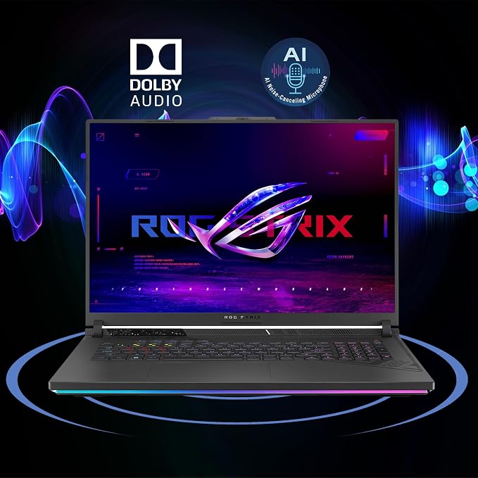ASUS ROG Strix G18 G814 Gaming Laptop 18" 2.5k 240Hz AMD 16-core Ryzen 9 9955HX - Image 8