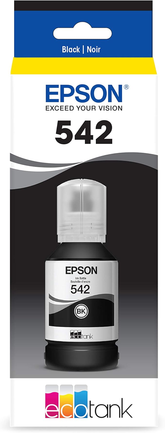 Epson EcoTank Pro ET-5880 Wireless Color All-in-One Supertank Printer & T542 EcoTank Ink Bottles (Black & White)-DeskLoop Office