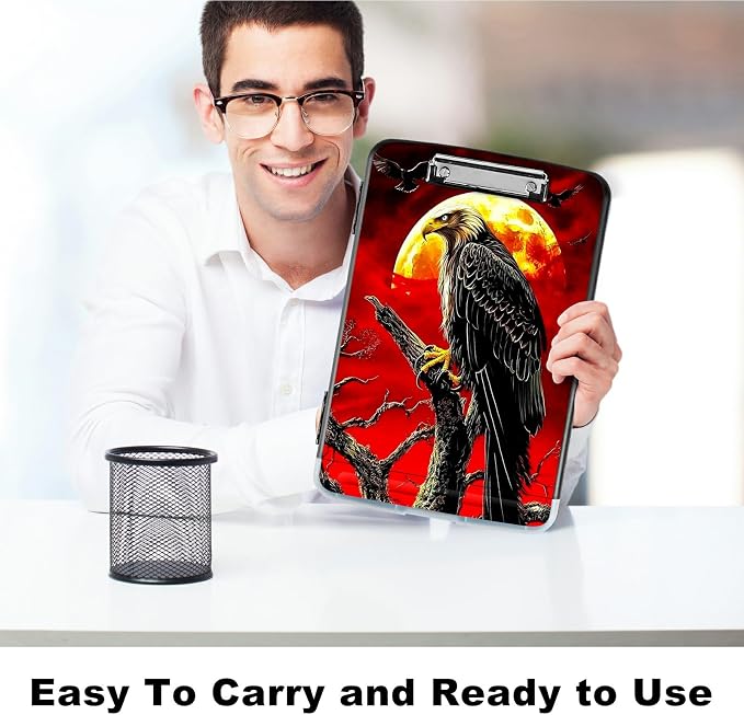 Red Sky Eagle A4 Clipboard - Image 6