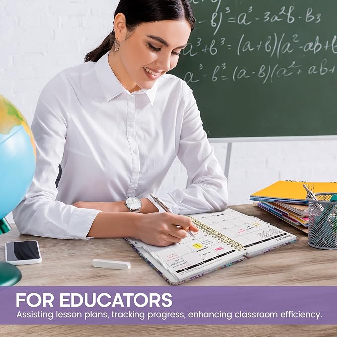 Academic Planner 2026-2027, Weekly and Monthly Calendar Book, July 2026 – June - Image 6