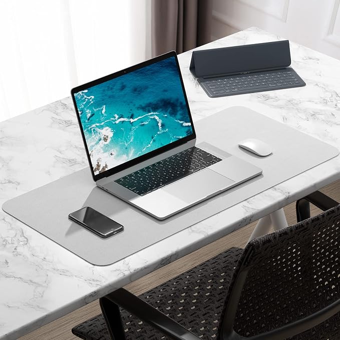 Hsurbtra Desk Pad, XL Extended Mouse Pad, Waterproof Desktop Blotter Protector - Image 7
