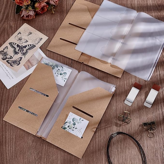 ORIGACH 4 Pack Travelers Notebook Accessories Kit Include Sleeve Holder - Image 5