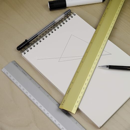 Alumicolor Aluminum Desk Ruler - Image 3