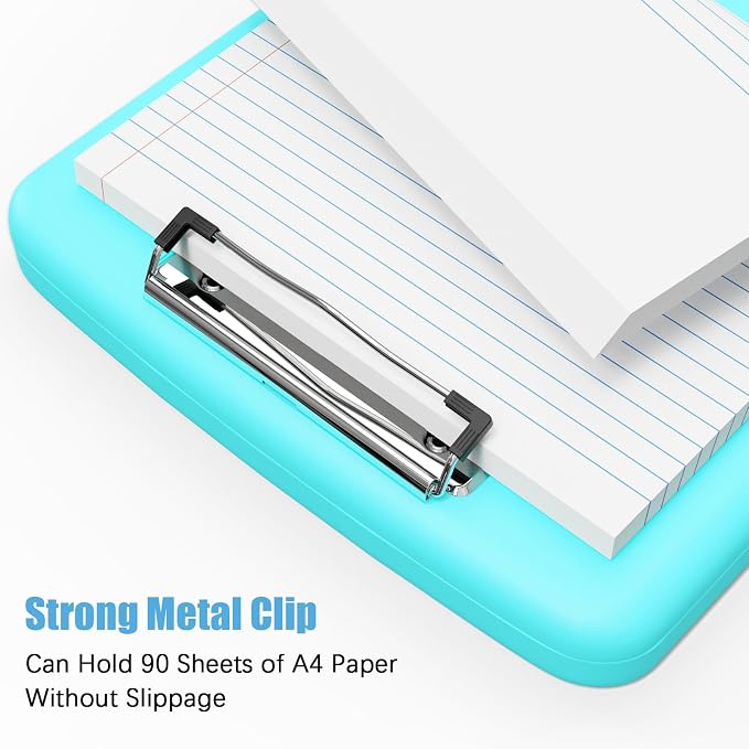 Hongri Clipboard with Storage with Pen Holder, Folder Nursing Clip Board 8.5 x - Image 5