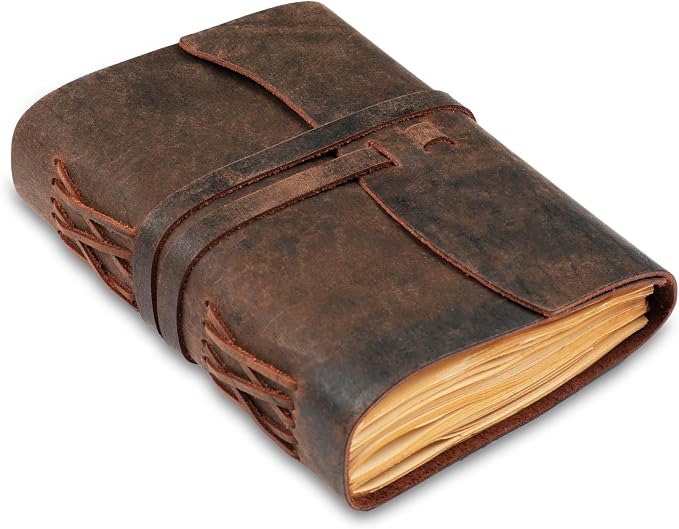 LEATHER VILLAGE Leather Bound Journal by LeatherVillage