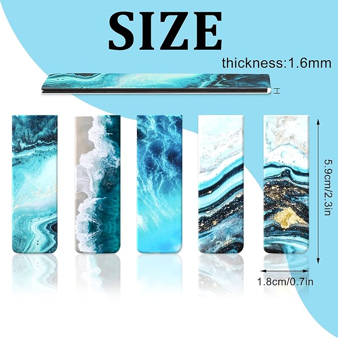 30 Pieces Bookmarks, Magnetic Bookmarks - Image 2