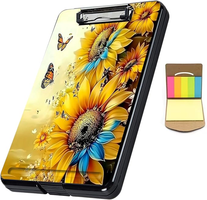 Clipboard with Storage, A4 High Capacity Clip Boards 14.4 x 9.6, Heavy Duty by Unknown