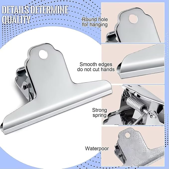 Extra Large Bull Paper Clips, 5.71 Inch - Image 3