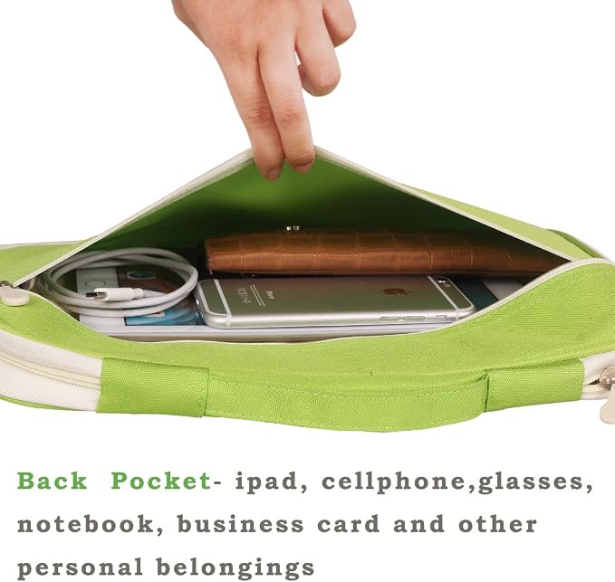 JAKAGO A4 Travel Portfolio Multifunctional Document Organizer Zippered Case - Image 5