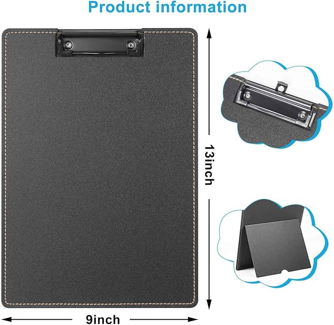 Desktop Document Holder for Typing Clipboard, Paper Holder Stand for Desk When - Image 2