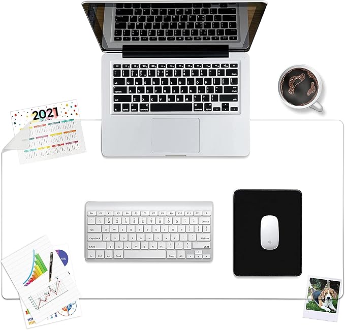 Awnour Clear Desk Mat by AWNOUR+