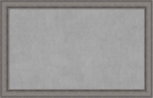 Amanti Art Grey Framed Magnetic Board 28x44 Large Vision Board by AmantiArt