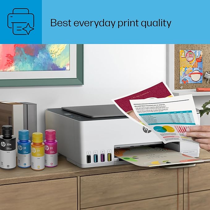 HP Smart Tank 5101 Wireless All-in-One Ink Tank Printer with up to 2 years of ink included (1F3Y0A)-DeskLoop Office