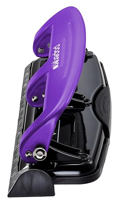 Bostitch Office EZ Squeeze Reduced Effort 3-Hole Punch, 12 Sheets - Image 10