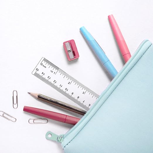 Plastic Rulers, 6 Inch Ruler, Inches and Centimeters - Image 9