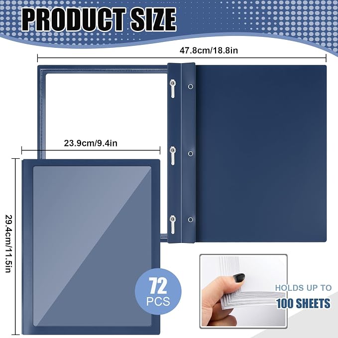 Teling 72 Pcs Report Covers - Image 2