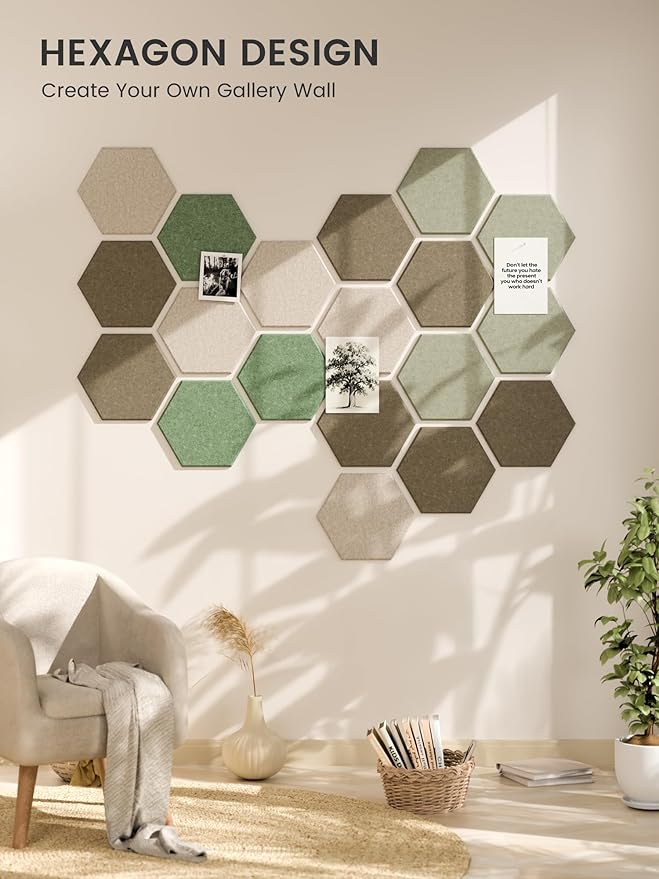 Fluxynara Hexagon Cork Board Alternative - Image 6