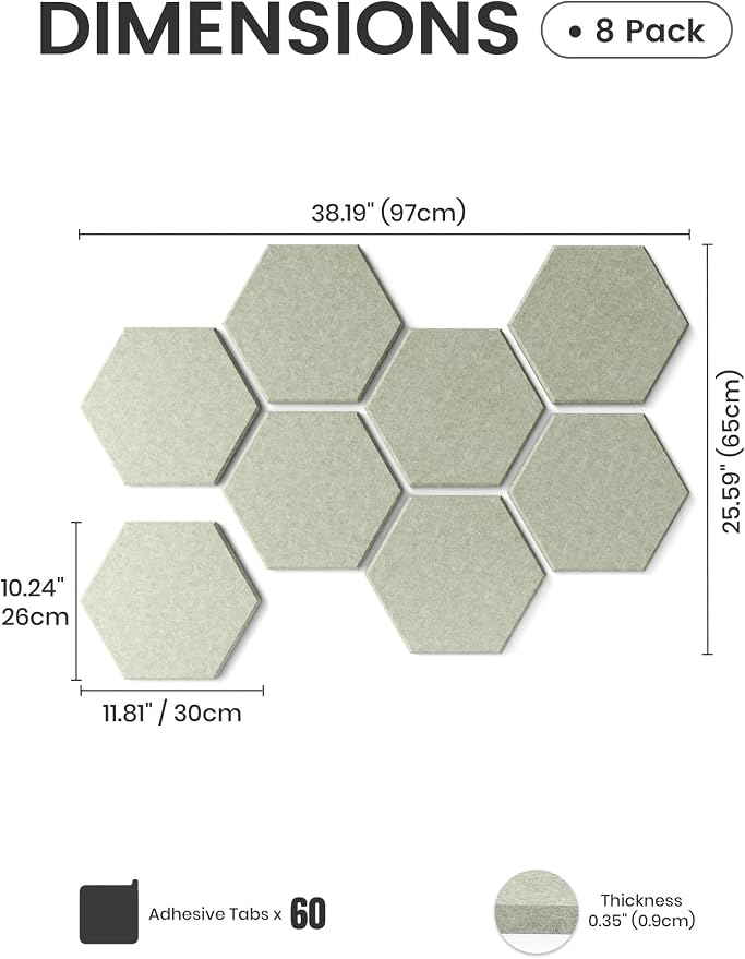 Fluxynara Hexagon Cork Board Alternative - Image 2