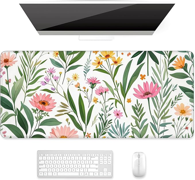 Auhoahsil Desk Mat, Ultra Large Mouse Pad, XXL Gaming Mousepad, Pretty Desk Pad by Auhoahsil