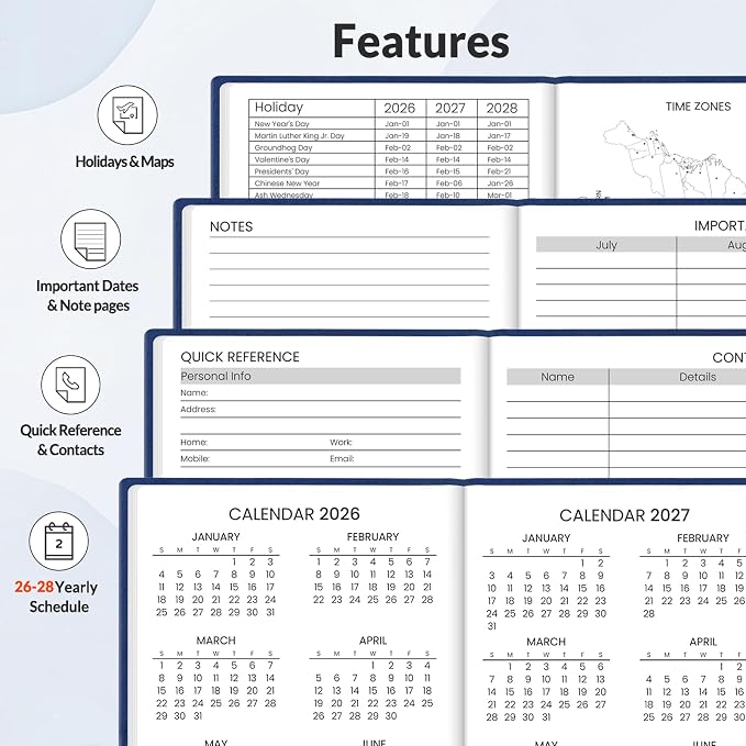 SUNEE 2026-2027 Pocket Weekly Planner - Image 5