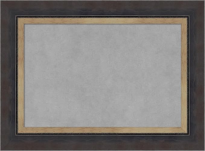 Amanti Art Black Framed Magnetic Board 17x23 Small Vision Board by AmantiArt