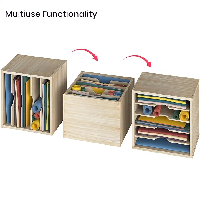 Ballucci 5-Tier File Organizer for Desk, Mail Sorter, Office Desk Organization - Image 5