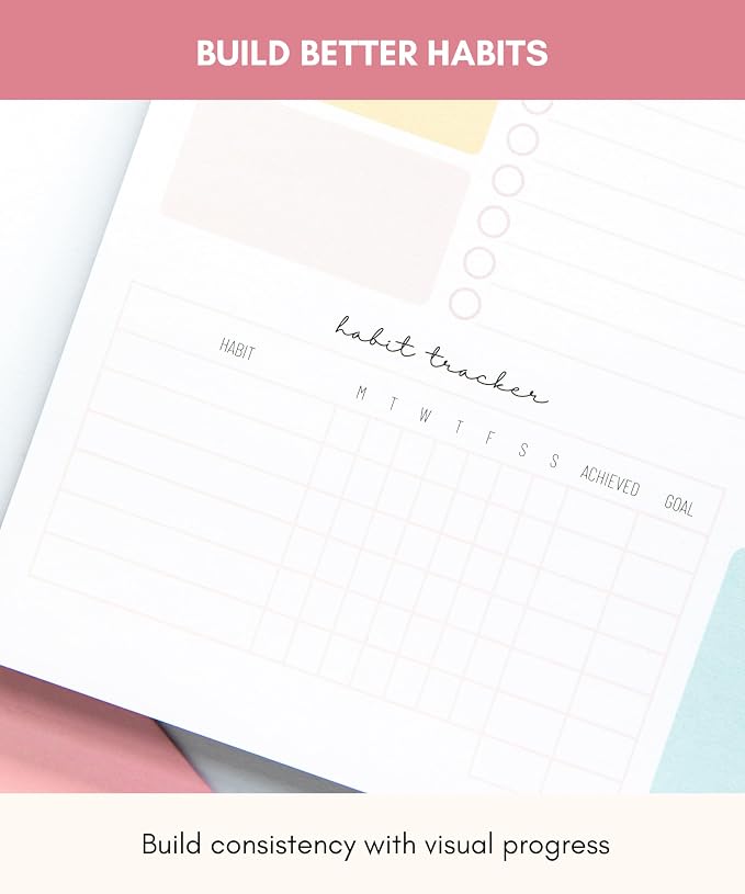 Lamare Weekly Planner Notepad – Premium Undated Weekly To Do List Notepad - Image 4