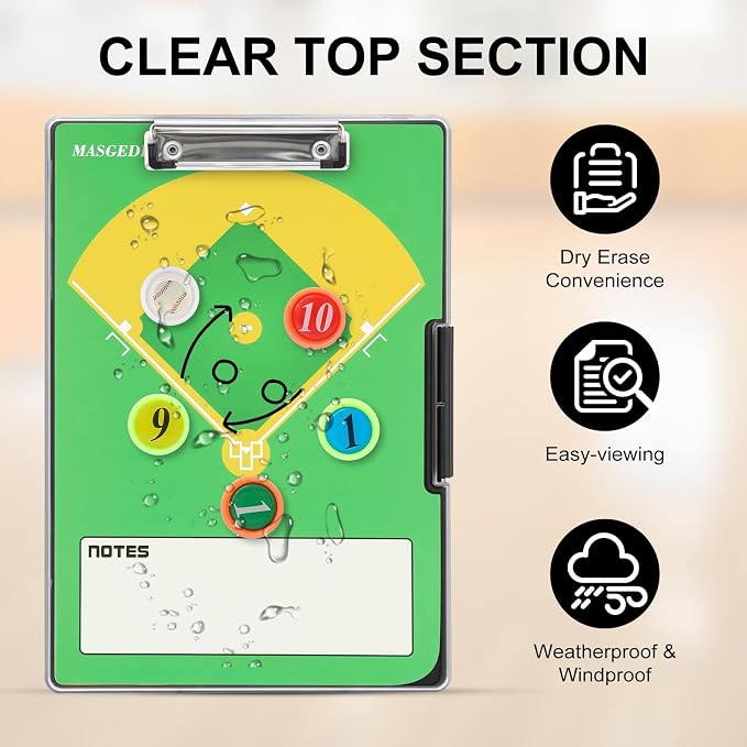 All-Weather Tactical Coaching Clipboard - Image 2