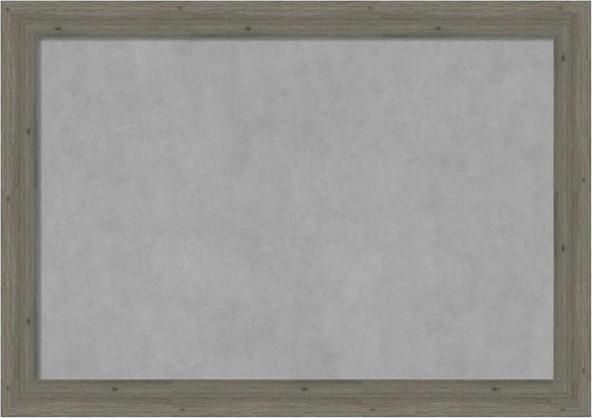Amanti Art Grey Framed Magnetic Board 29x41 Large Vision Board by AmantiArt