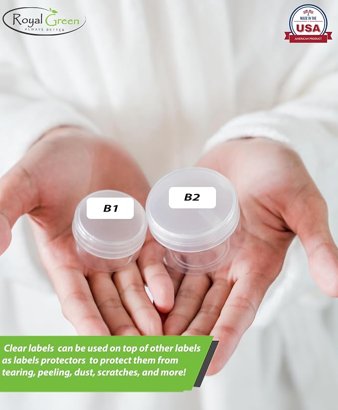 Small Clear Labels Sticker Sheets + Bonus Rectangular Red Stickers - Image 5