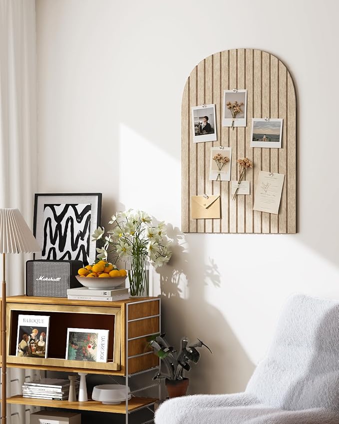 Large Arched Felt Bulletin Board 36"x24" - Image 7