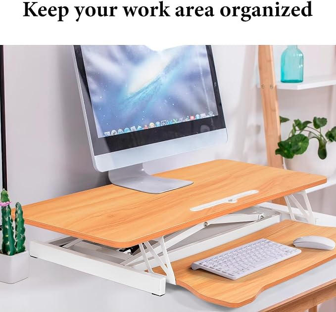 37 Inch Standing Desk Converter - Image 3