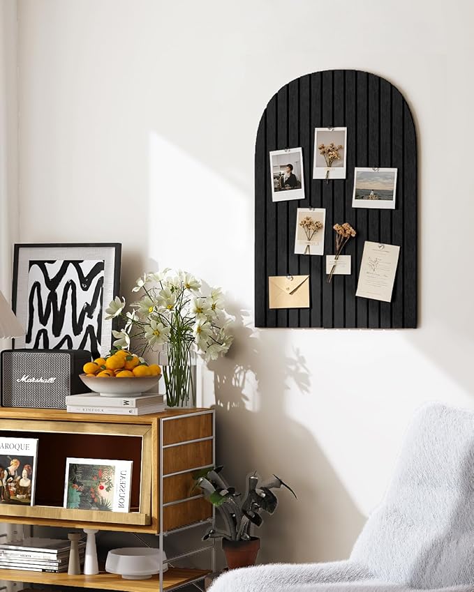 Large Arched Felt Bulletin Board 24"x16" - Image 5