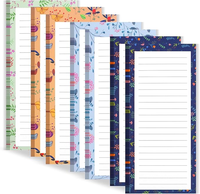 AZUREAL 7 Pack Magnetic Notepads by Unknown