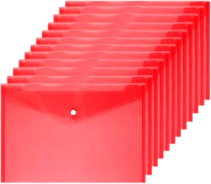 Poly Envelope 12 Pcs Document Envelopes by Wiekyze