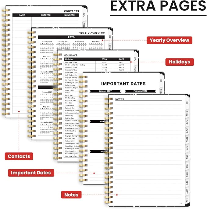 Planner 2026-2027, Monthly and Weekly Academic Planner July 2026 - Image 5