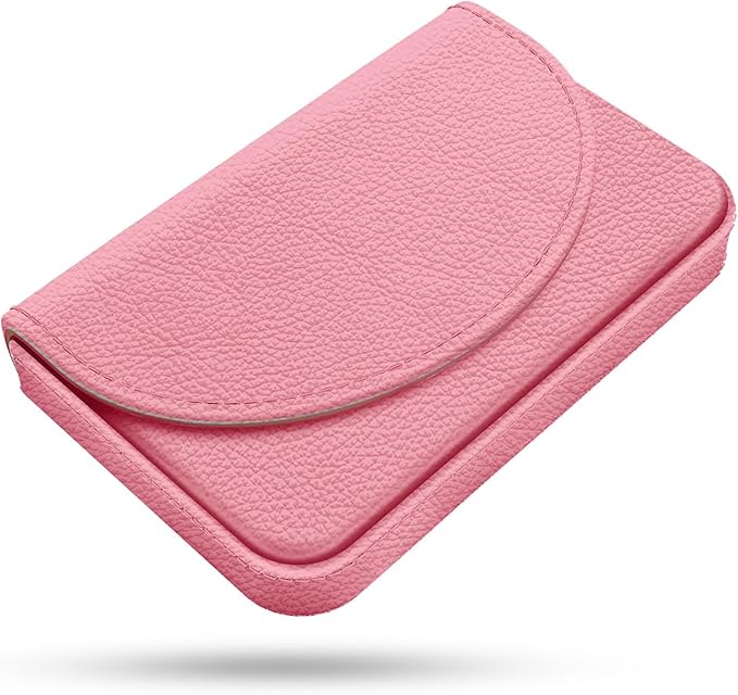 Business Card Holder，PU Leather Business Card Case Color Printing Pattern Card by xiviers