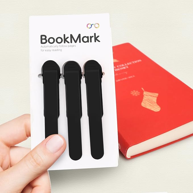 3pcs Automatic Silicone Bookmark, Page Markers Aesthetic Bookmark - Image 5