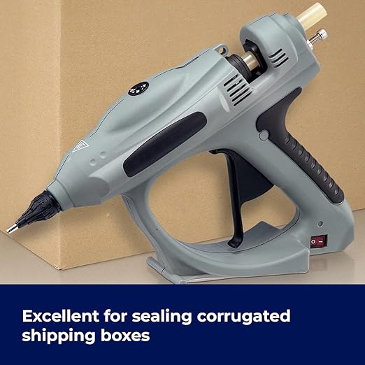 ASA Hot Glue Sticks for Glue Gun - 5/8" x 10" | High-Strength Hot Gun Sticks Adhesive for Corrugated Materials | Industrial Grade for Packaging & Woodworking | Pack of 106-DeskLoop Office