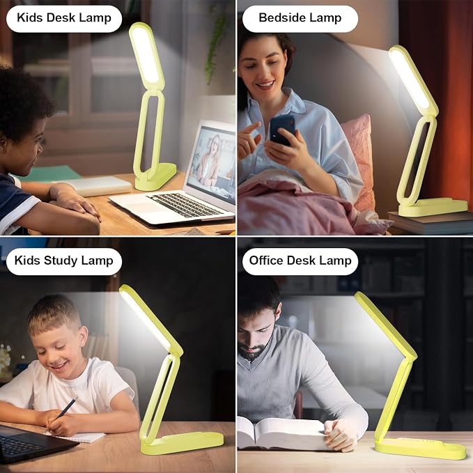 Giryuhd LED Desk Lamp for Office Home & Battery Operated Lamp Rechargeable Lamp - Image 7