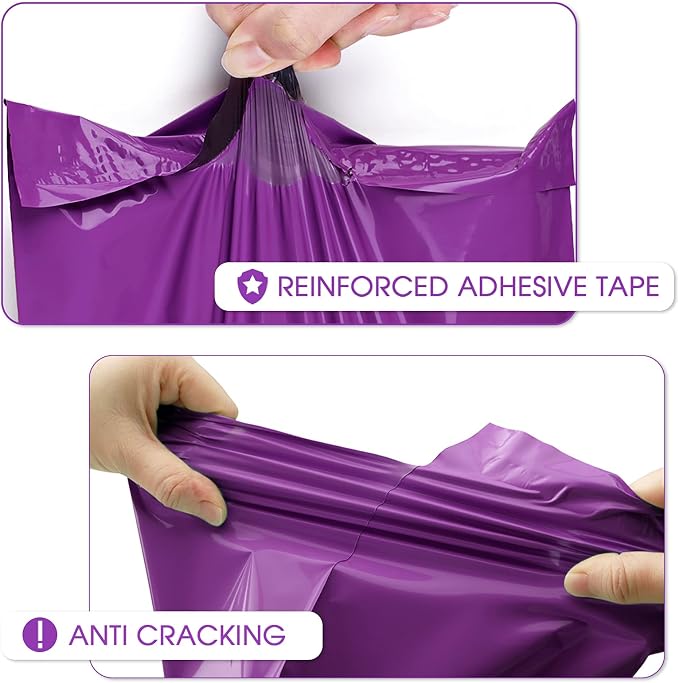Metronic Poly Mailers 12x15.5 100 Pack Shipping Bags - Image 3