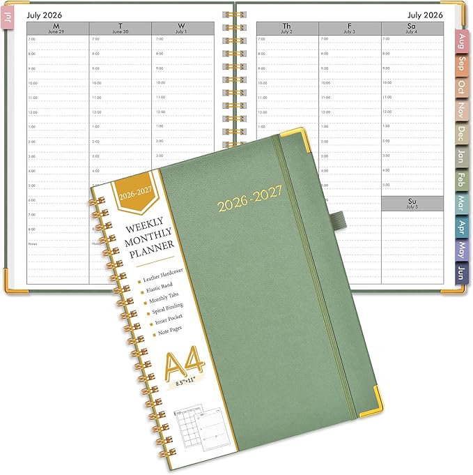2026-2027 Appointment Book, Academic Weekly and Monthly Calendar Planner from by Unknown