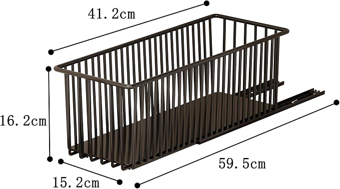 TrailBlaze Heavy Duty Pull Out Wire Storage Baskets - Image 2