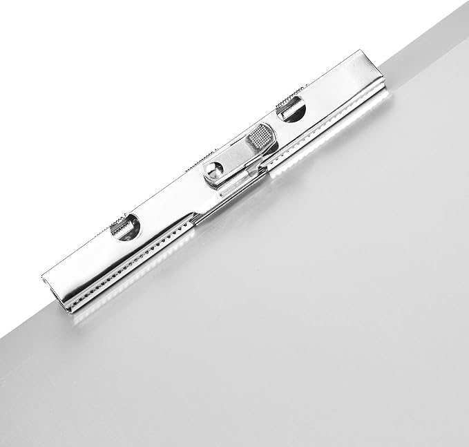 Amazon Basics Aluminum Form Holder Storage Clipboard, 12.5" x 9" Silver - Image 8