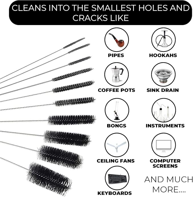 10" Extra Long Tube Cleaning Brush Set - Image 4