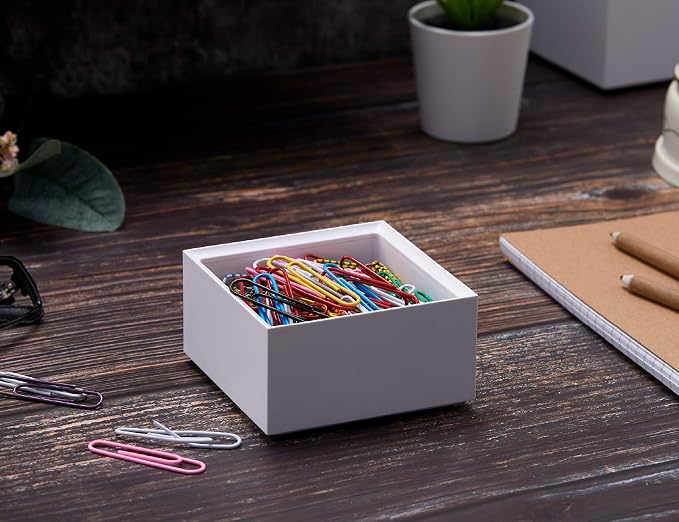 Bostitch Office Konnect Desk Organizer Accessory Tray & Storage Cup Bundle - Image 3