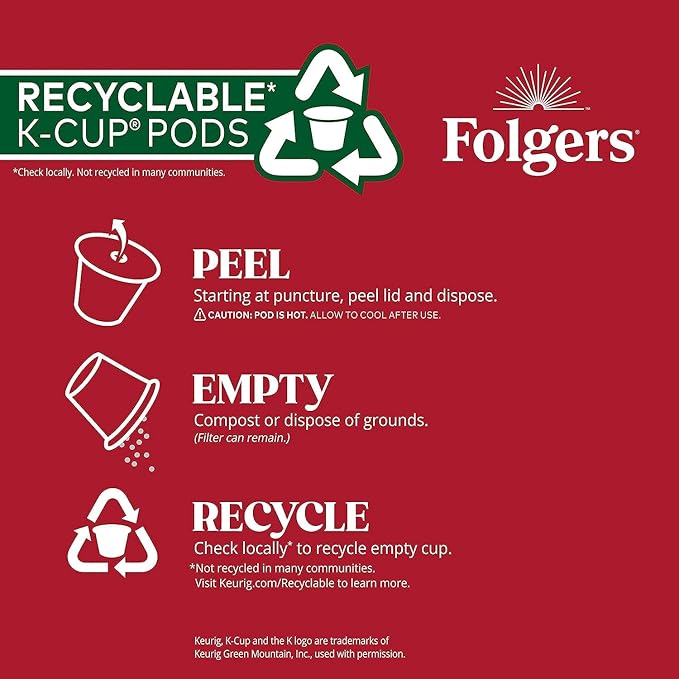 Folgers Black Silk Dark Roast Coffee, 72 Keurig K-Cup Pods-DeskLoop Office