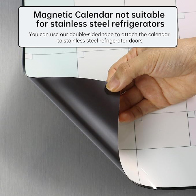 Magnetic Dry Erase Weekly Planner Whiteboard Monthly Calendar - Image 3